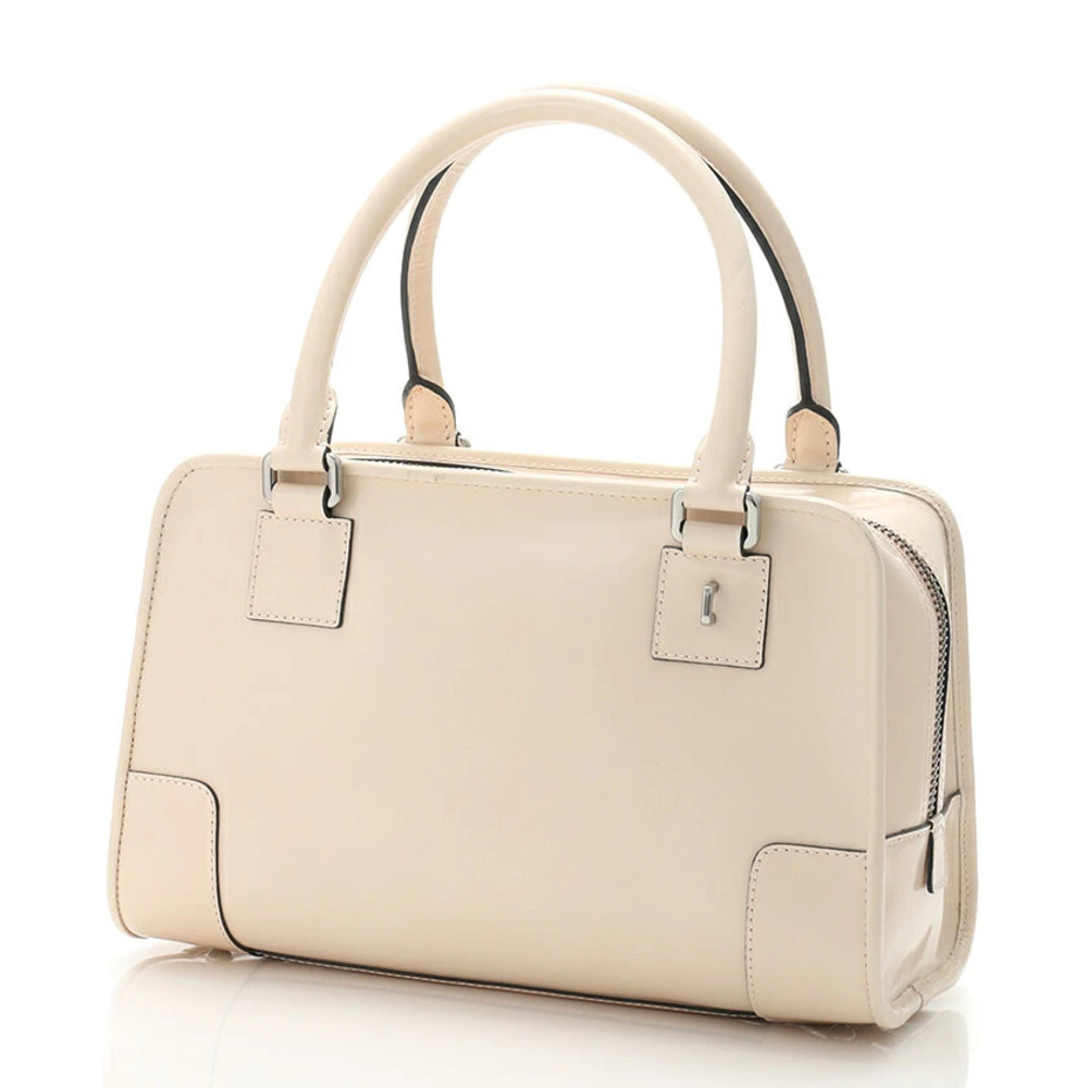 Loewe Amazona Handbag Calfskin Beige - Picture 2 of 9